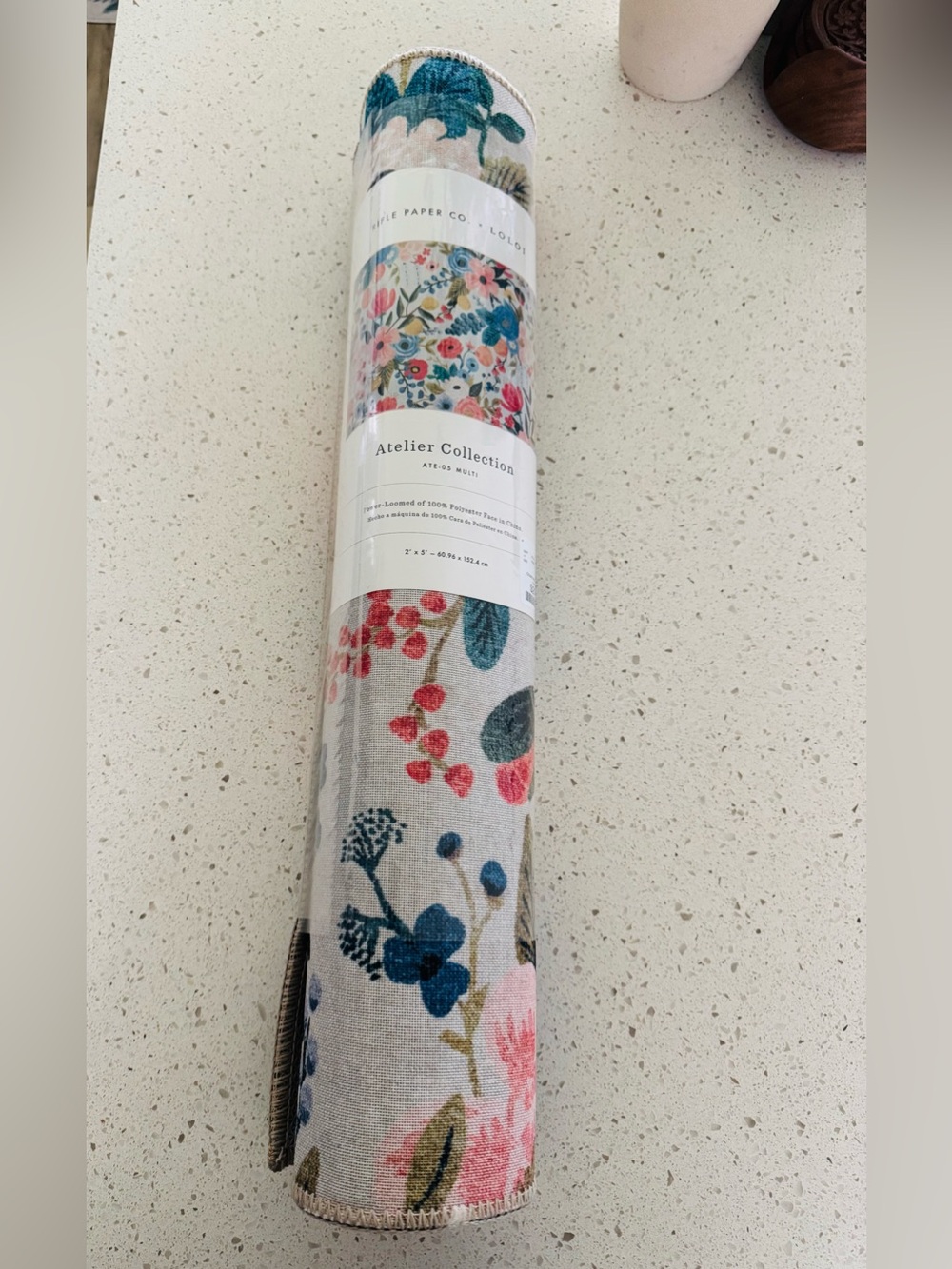 Rifle Paper Co. Atelier Collection 2X5 Accent Rug - Multi Floral